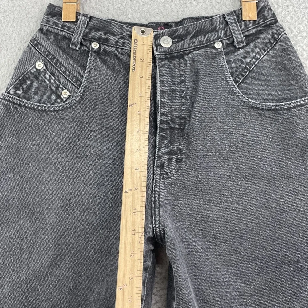 VTG Sasson Jean Shorts Womens 7/8 High Rise Cut Off Y2K Retro 90s American Denim